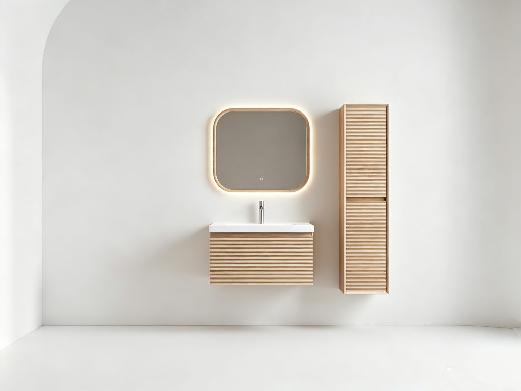 Wood Floating Bathroom Vanity