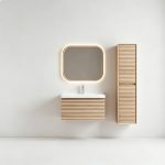 Wood Floating Bathroom Vanity