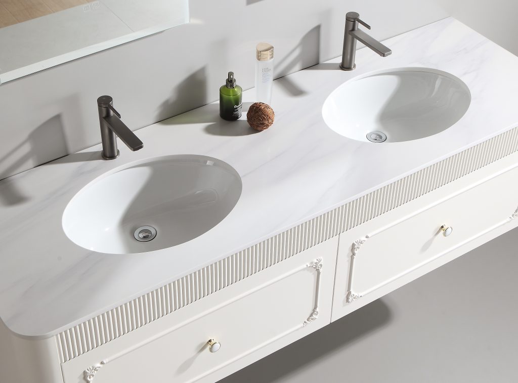 Minabath Vanity Countertop and Basin Integrated