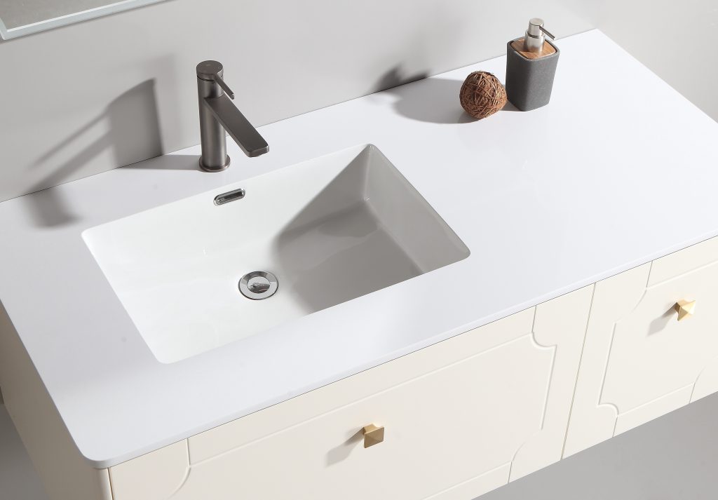 Bathroom Cabinet and Basin
