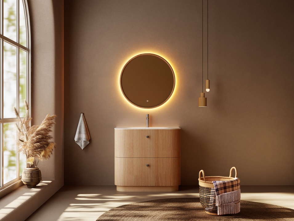 Floor Standing Solid Bathroom Vanity